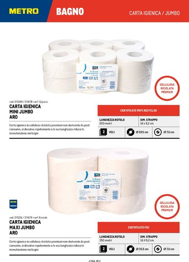 Volantino METRO - Metro - Catalogo Detergenza valido dal 04/06 al 04/06 - pagina 49