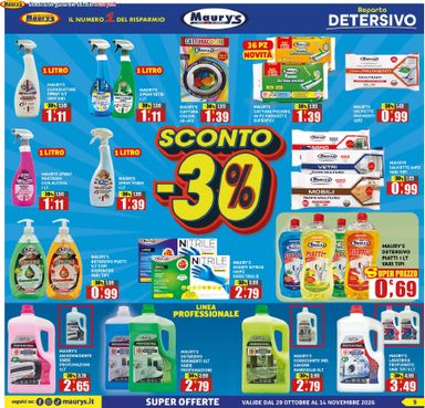 Volantino Maury's - Maury's - I nostri marchi -30% valido dal 29/10 al 14/11 - pagina 9
