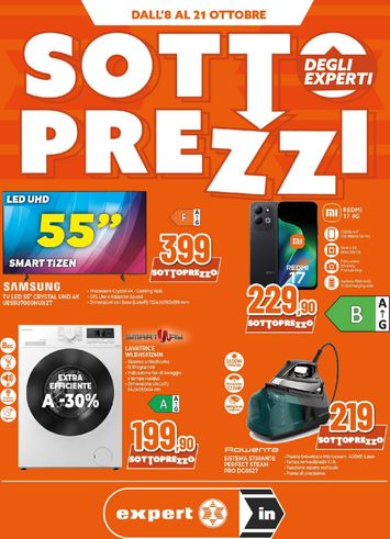 Volantino Ipercoop - Ipercoop - Sottoprezzi degli eXperti valido dal 08/10 al 21/10 - pagina 1