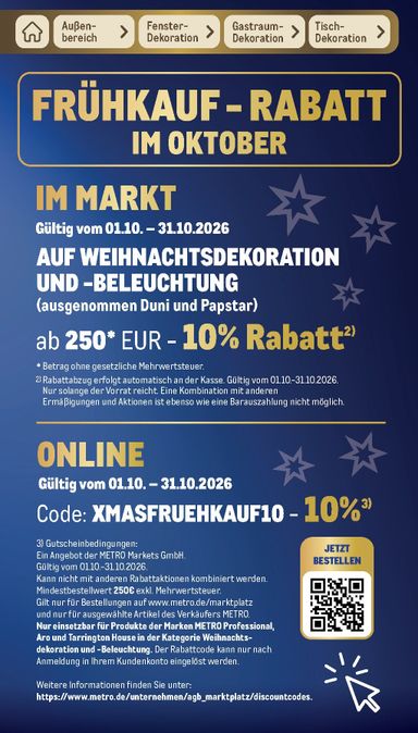 Prospekt METRO - Metro - Weihnachten gültig ab 01.10. bis 31.10. - seite 2