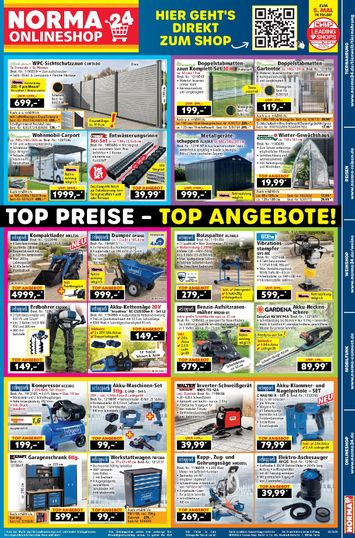 Prospekt Norma - Norma - Onlineshop gültig ab 02.11. bis 07.11. - seite 1