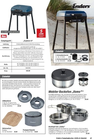 Prospekt toom - Toom - Grills & Zubehör gültig ab 01.03. bis 31.12. - seite 21