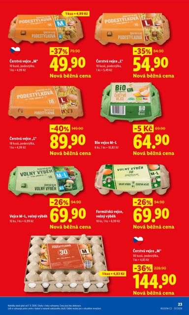 Leták Lidl - Lidl - Ceny v klidu od 07.09. do 30.11. - strana 23