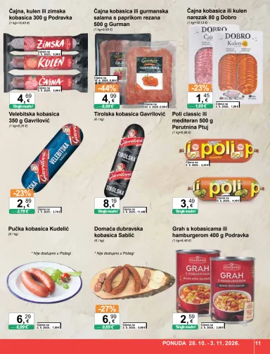 Katalog KTC - KTC vrijedi od 28.10. do 03.11. - stranica 11