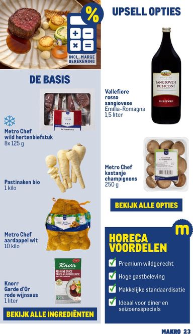 Folder Makro - Makro - Horeca Magazine van 07-10 tot 07-11 - side 23