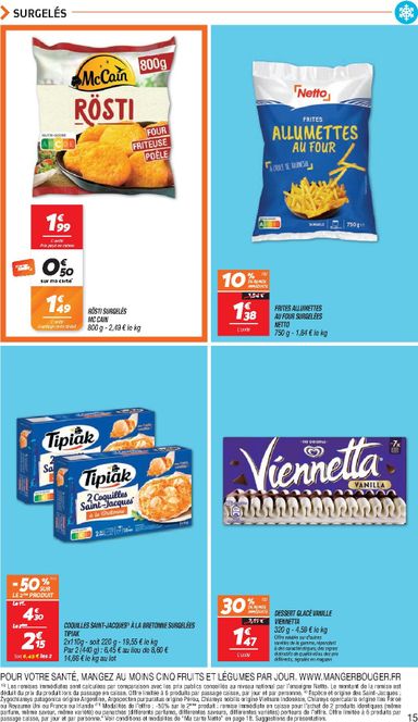 Catalogue Netto - Netto valable dès le 20/10 au 26/10 - page 15