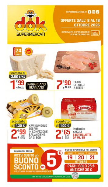 Volantino DOK - DOK valido dal 08/10 al 18/10 - pagina 1