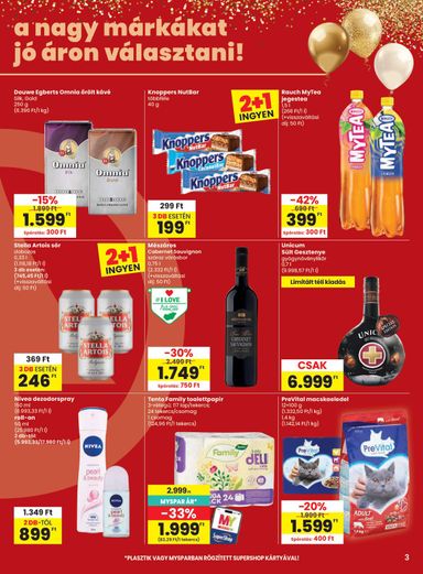 Akciós újság Spar - SPAR érvényes 10.29.-tól 11.04.-ig - 3 oldal