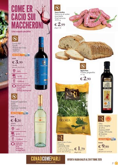Volantino Conad City - Conad City - Gajardo valido dal 08/10 al 20/10 - pagina 7
