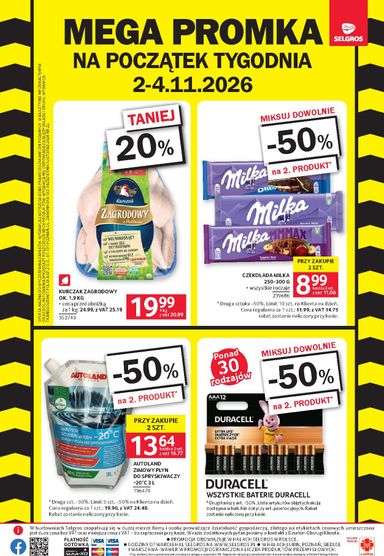 Gazetka Selgros - Selgros cash&carry - Katalog Megapromka od 26.10. do 04.11. - strona 2