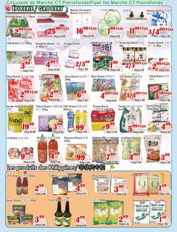 Flyer Marché C&T - Marché C&T - Pierrefonds-Roxboro valid since 10-15 until 10-21 - page 1