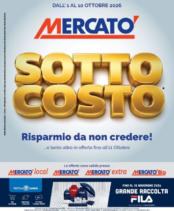 Volantino Mercatò Local - Mercatò Local valido dal 01/10 al 10/10 - pagina 1