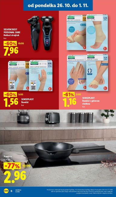 Leták Lidl - Lidl - Ešte viac extra akcií od 26.10. do 01.11. - strana 6
