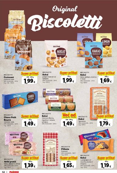 Katalog Plodine - Plodine - Vrijedni kupovine vrijedi od 22.10. do 04.11. - stranica 52