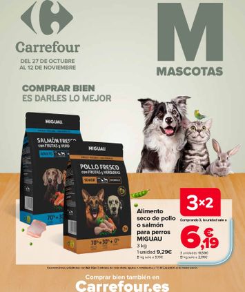 Folleto Carrefour - Carrefour - Mascotas del 27/10 al 12/11 - página 1