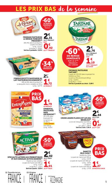 Catalogue Super U - Super U valable dès le 27/10 au 08/11 - page 5
