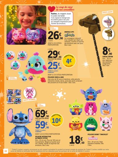 Catalogue E.Leclerc - E.Leclerc - Jouets valable dès le 13/10 au 05/12 - page 24