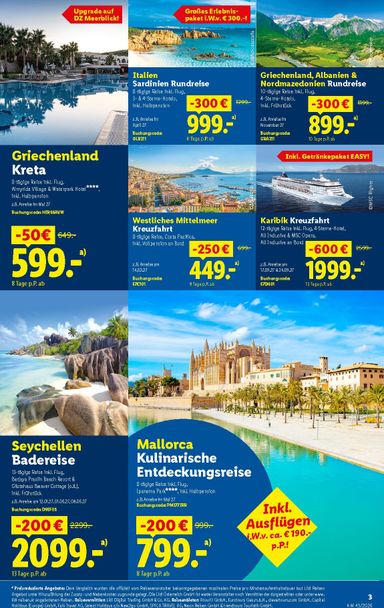 Lidl-Flugblatt - Lidl - Reisen gültig ab 19.10. bis 13.11. - seite 3