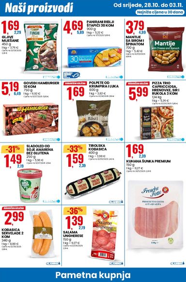 Katalog Eurospin - Eurospin vrijedi od 28.10. do 03.11. - stranica 8