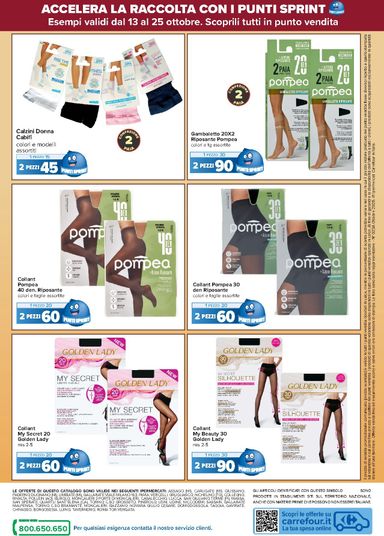 Volantino Carrefour - Carrefour - Punti Sprint Payback valido dal 13/10 al 25/10 - pagina 24