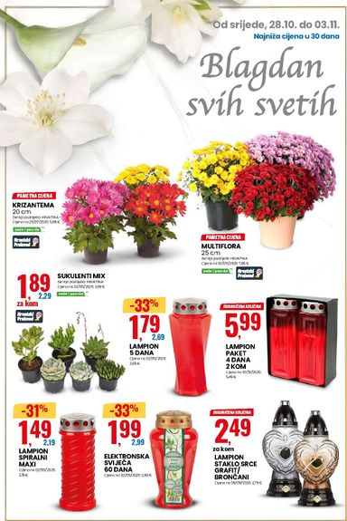 Katalog Eurospin - Eurospin vrijedi od 28.10. do 03.11. - stranica 12