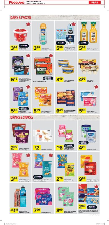 Flyer Foodland - Foodland valid since 10-22 until 10-28 - page 5