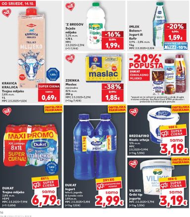 Katalog Kaufland - Kaufland vrijedi od 14.10. do 20.10. - stranica 16