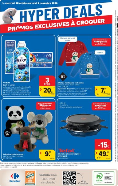 Folder Carrefour - Carrefour Hypermarchés van 28/10 tot 09/11 - side 40