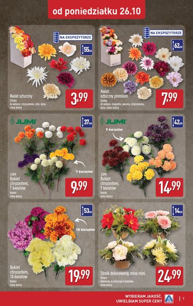 Gazetka ALDI - ALDI - Znicze i stroiki od 26.10. do 31.10. - strona 7