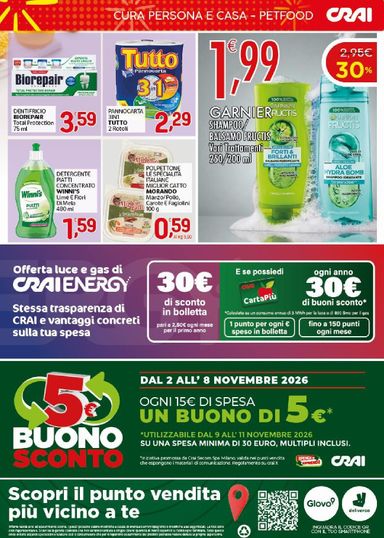 Volantino Crai - Cuor di Crai Roma valido dal 29/10 al 07/11 - pagina 4