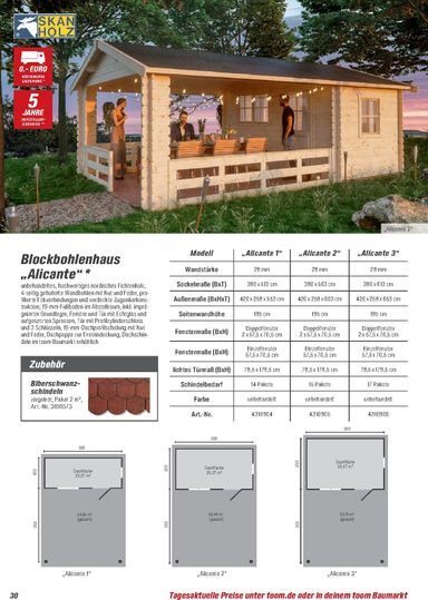 Prospekt toom - Toom - Gartenhäuser & Carports gültig ab 01.03. bis 31.12. - seite 30