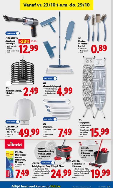 Folder Lidl - Lidl van 19/10 tot 24/10 - side 33