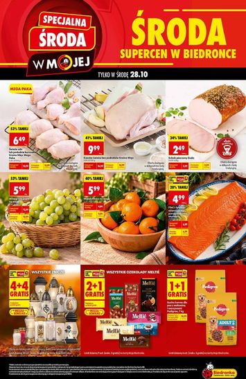 Leták Biedronka - Biedronka - Specjalna środa od 28.10. do 28.10. - strana 1