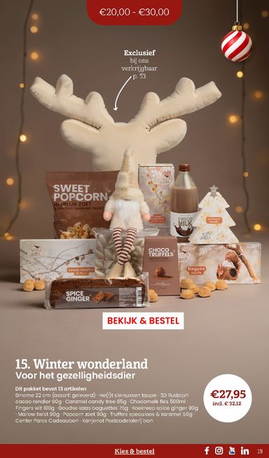 Folder Makro - Makro - Kerstpaketten catalogus van 20-10 tot 31-12 - side 19