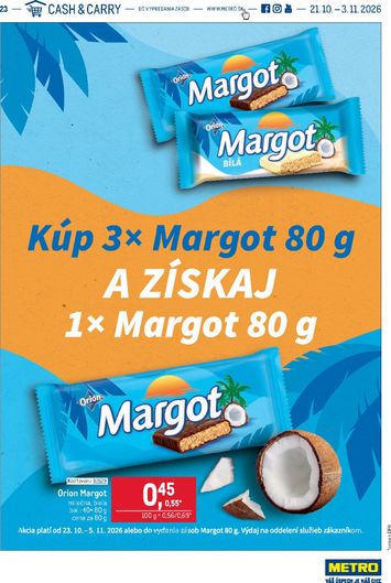 Leták METRO - Metro - Nestlé od 21.10. do 03.11. - strana 1
