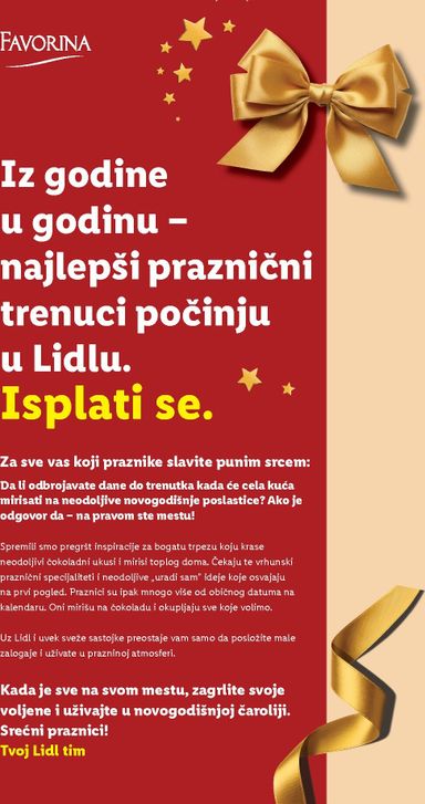Katalog Lidl - Lidl - Favorina od 22.10 do 31.12 - strana 2