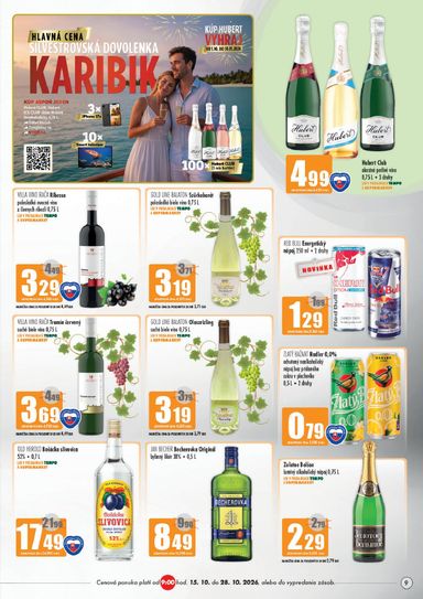 Leták COOP Jednota - COOP Jednota - Galanta od 15.10. do 28.10. - strana 9