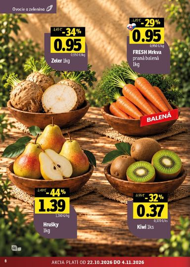 Leták FRESH - Fresh Východné Slovensko od 22.10. do 04.11. - strana 8