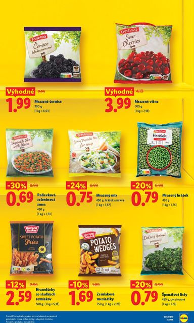 Leták Lidl - Lidl - Dlhodobo zlacnené od 03.07. do 31.12. - strana 13