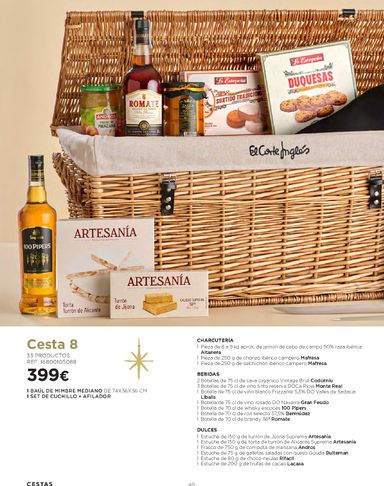Folleto El Corte Inglés - El Corte Inglés - Cestas de Navidad del 09/10 al 25/12 - página 40