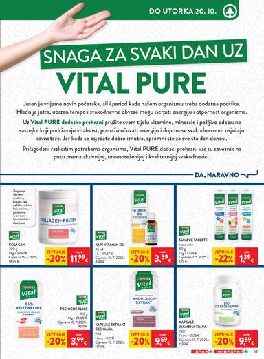Katalog INTERSPAR - Interspar vrijedi od 14.10. do 20.10. - stranica 23