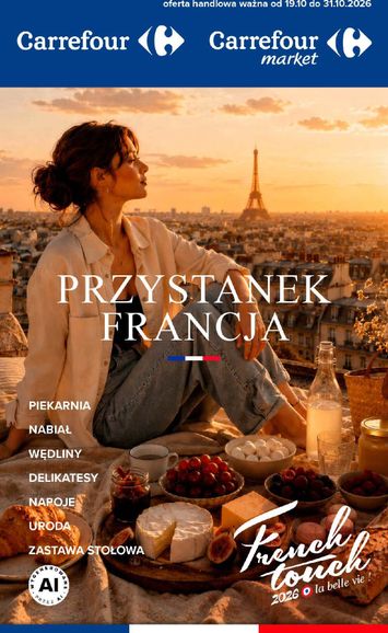 Gazetka Carrefour - Carrefour - Przystanek Francja od 19.10. do 31.10. - strona 1