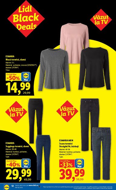Catalogul Lidl - Lidl - Black deals de la 02.11. până la 08.11. - pagina 12