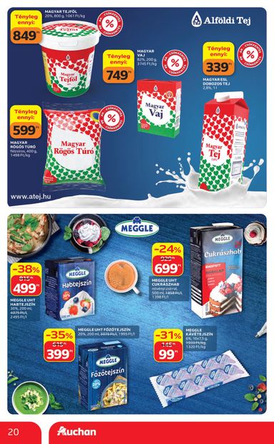 Akciós újság Auchan - Auchan Hipermarket érvényes 10.22.-tól 10.28.-ig - 20 oldal