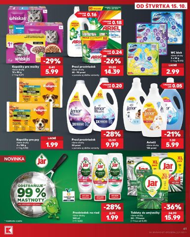Leták Kaufland - Kaufland od 15.10. do 21.10. - strana 61