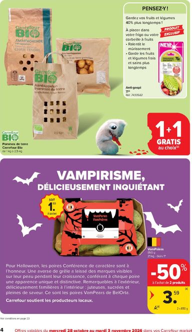 Folder Carrefour Market - Carrefour Market van 28/10 tot 03/11 - side 4
