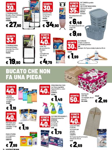 Volantino Iper - Iper - Lo Stile è di Casa valido dal 12/10 al 08/11 - pagina 14