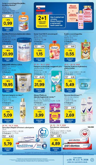 Leták Tesco - Tesco od 21.10. do 27.10. - strana 37