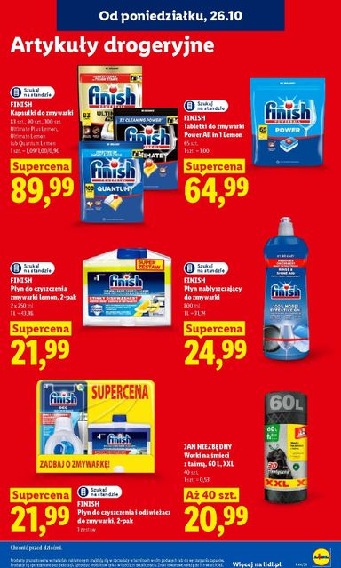 Leták Lidl Polsko - Lidl Polsko od 26.10. do 31.10. - strana 99