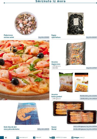 Katalog Metro - Metro - Poslovna rješenja - Pizzeria vrijedi od 06.07. do 31.12. - stranica 44